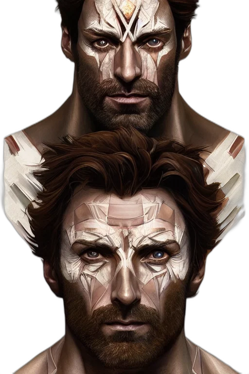 face, mask, concept art, comic book art transparent PNG cut-out