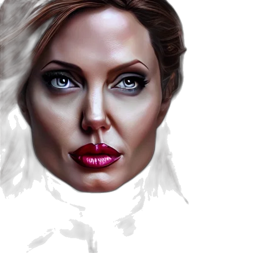 face, photorealistic, oil painting, fantasy art transparent PNG cut-out