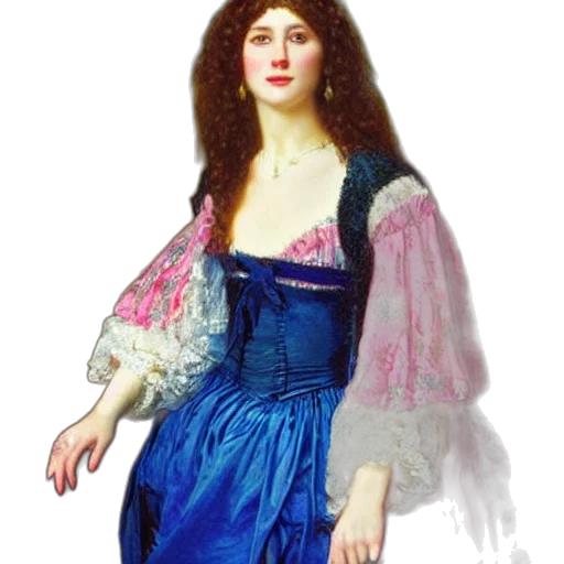 dress, jewelry, face, staff, oil painting, photorealistic, fantasy art, concept art transparent PNG cut-out