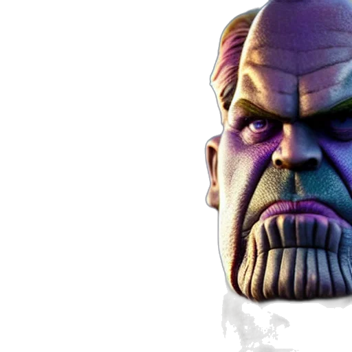 face, mask, 3d render, concept art transparent PNG cut-out