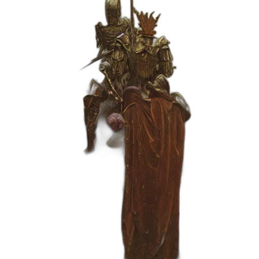 staff, crown, sword, weapon, 3d render, concept art, fantasy art, photorealistic transparent PNG cut-out