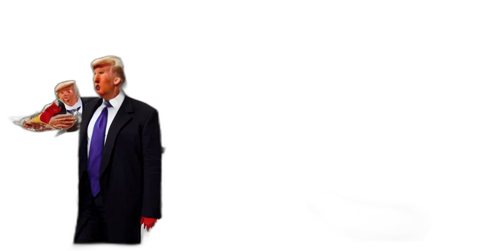 jacket, staff, dress, robot, 3d render, concept art, photorealistic, red transparent PNG cut-out