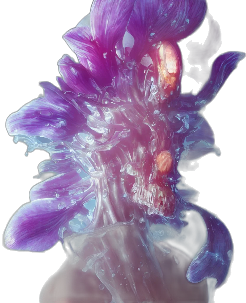 flower, crown, bottle, dress transparent PNG cut-out