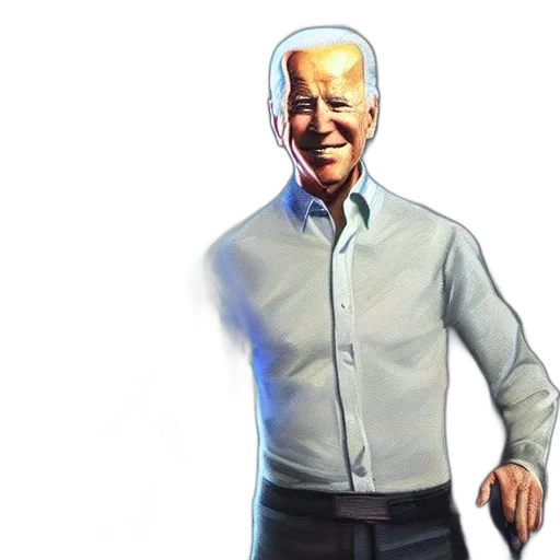 robot, jacket, face, staff transparent PNG cut-out