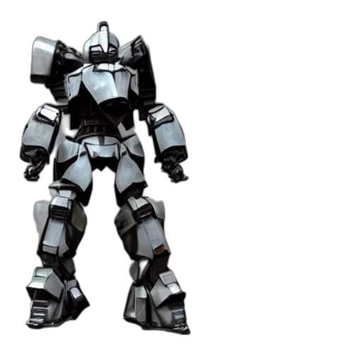 robot, 3d render, concept art, pixel art, monochrome, heavy, armored, knight transparent PNG cut-out