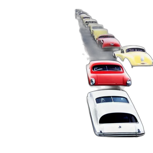car, 3d render, concept art, photorealistic transparent PNG cut-out