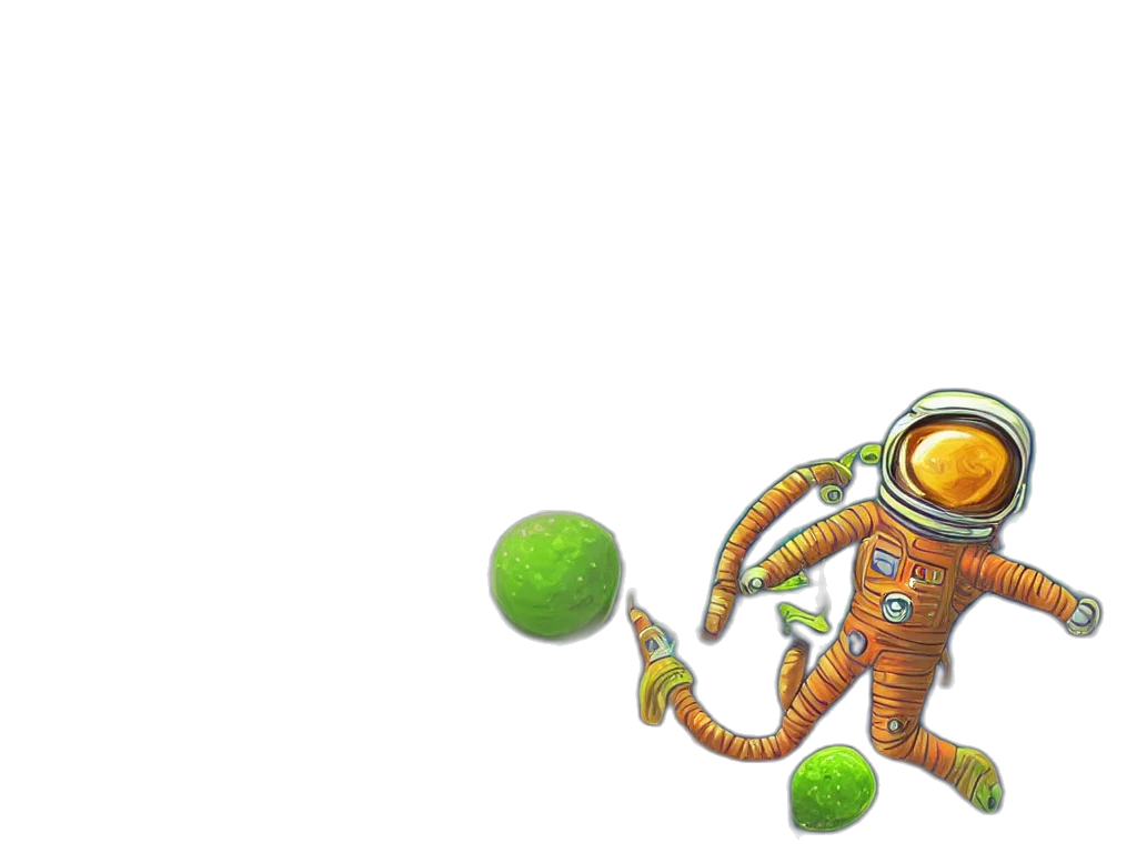 robot, staff, pixel art, concept art, 3d render, fantasy art, outer space, digital transparent PNG cut-out