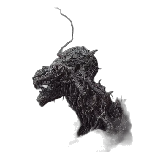 dragon, creature, animal, mask transparent PNG cut-out