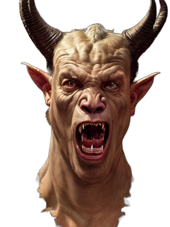 face, creature, mask, animal transparent PNG cut-out