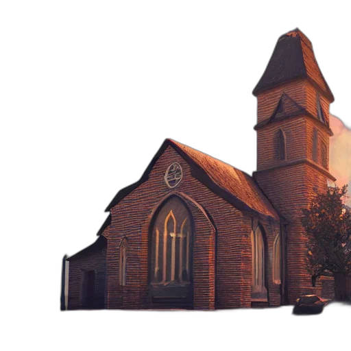 building, crown, 3d render, photorealistic transparent PNG cut-out