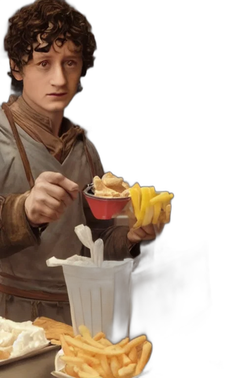 food, staff, weapon, hat transparent PNG cut-out