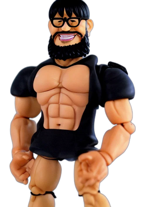 3d render, cartoon, plastic, action transparent PNG cut-out