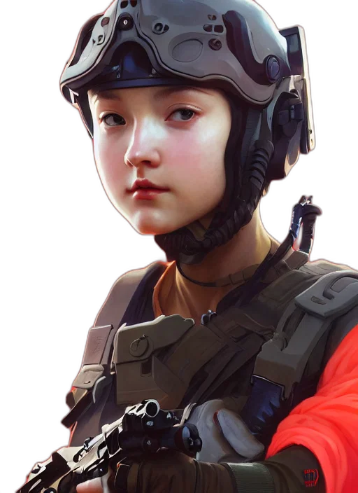 face, weapon, robot, staff transparent PNG cut-out