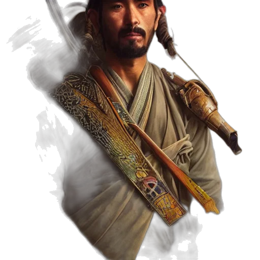 sword, staff, weapon, fantasy art transparent PNG cut-out