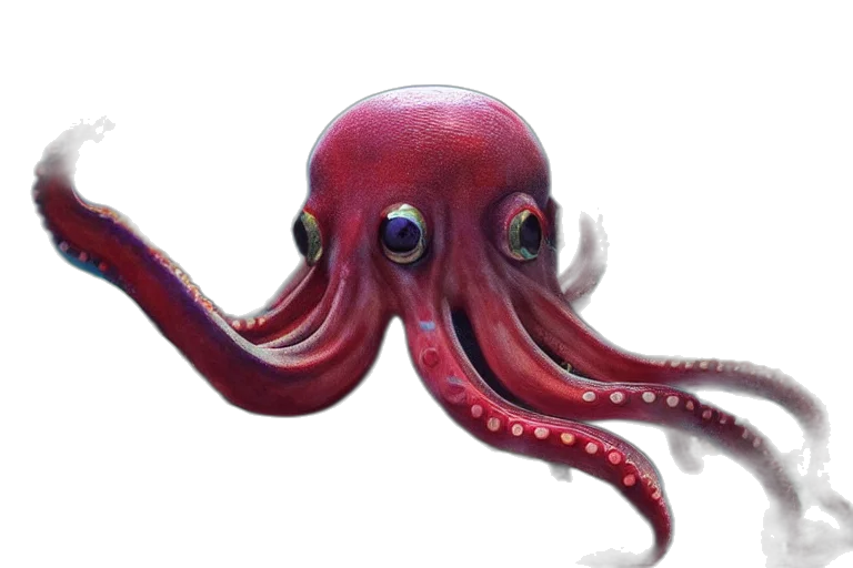 creature, animal, staff, mask, concept art, 3d render, photorealistic, watercolor transparent PNG cut-out