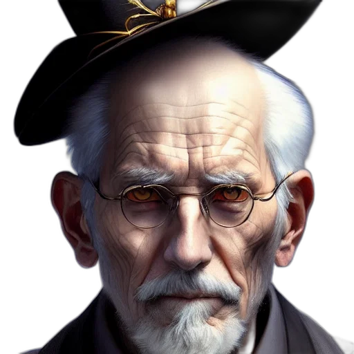 hat, face, staff, crown transparent PNG cut-out