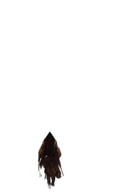 animal, creature, dress, hair, 3d render, concept art, anime, pixel art transparent PNG cut-out