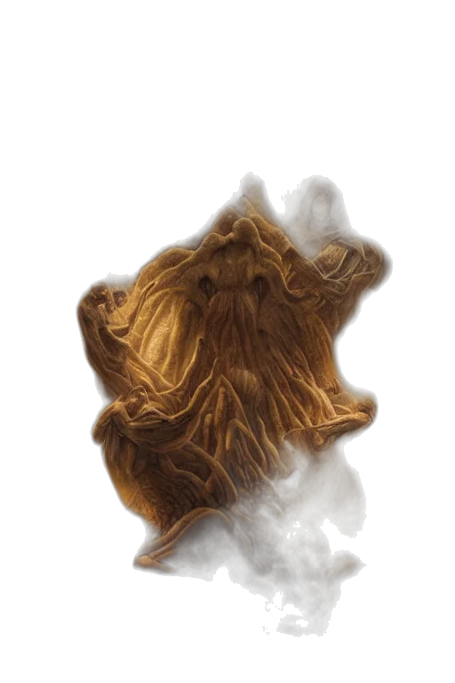 hair, mask, crown, creature transparent PNG cut-out