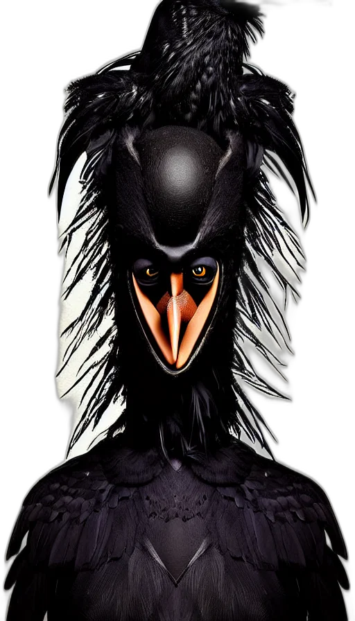 animal, mask, creature, hair, concept art, 3d render, photorealistic, cartoon transparent PNG cut-out