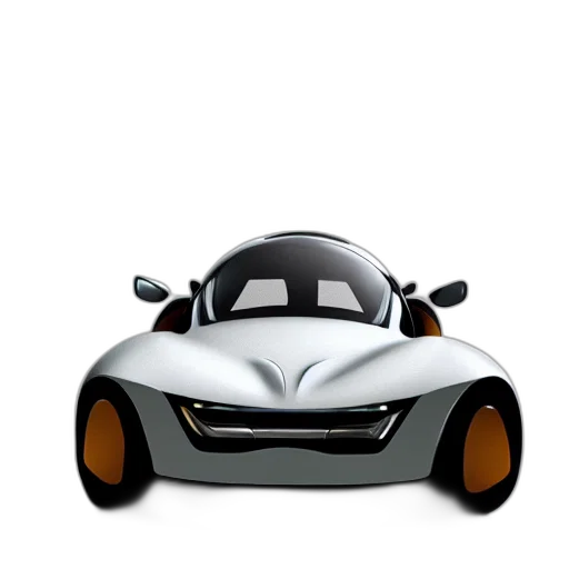 car, robot, weapon, 3d render, concept art, cartoon, photorealistic, shaped transparent PNG cut-out
