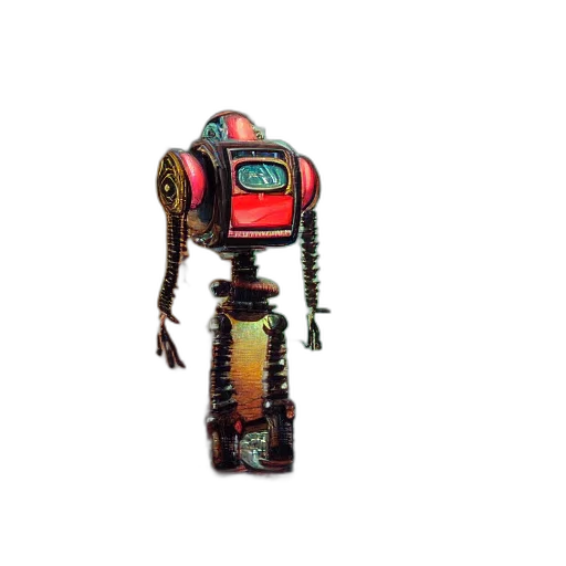 robot, weapon, staff, animal transparent PNG cut-out