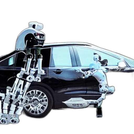 robot, car, concept art, legs transparent PNG cut-out