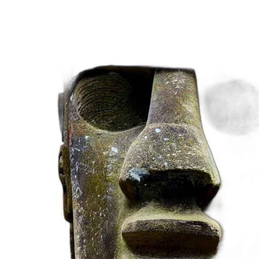 mask, face, robot, sword, photorealistic, 3d render, concept art, fantasy art transparent PNG cut-out