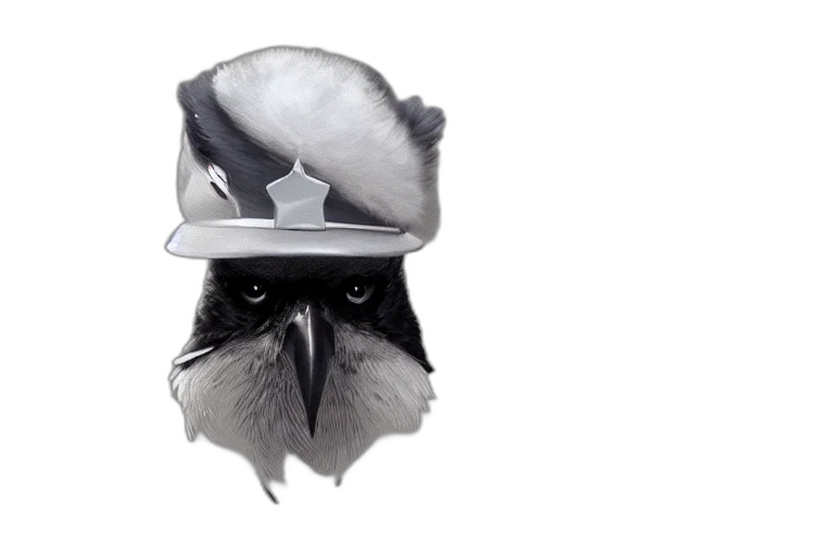 hat, staff, animal, crown, concept art, photorealistic, cartoon, watercolor transparent PNG cut-out