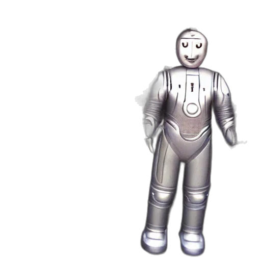 robot, concept art, 3d render, pixel art transparent PNG cut-out