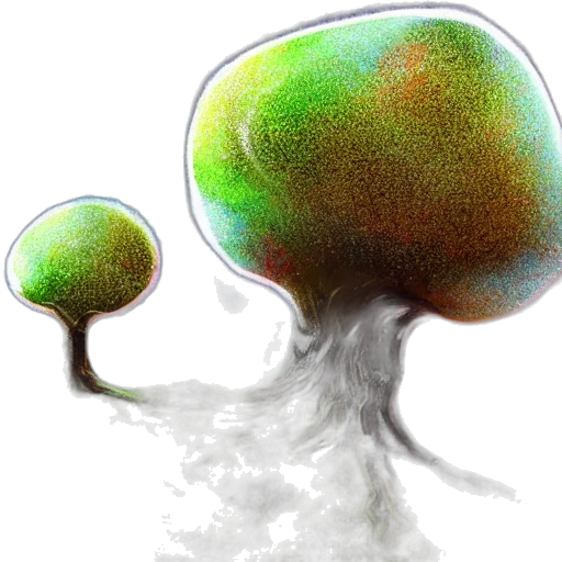 crown, tree, hat, hair, concept art, 3d render, photorealistic, watercolor transparent PNG cut-out