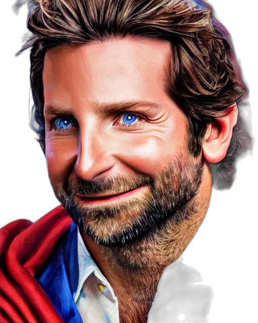 face, jacket, comic book art, photorealistic transparent PNG cut-out