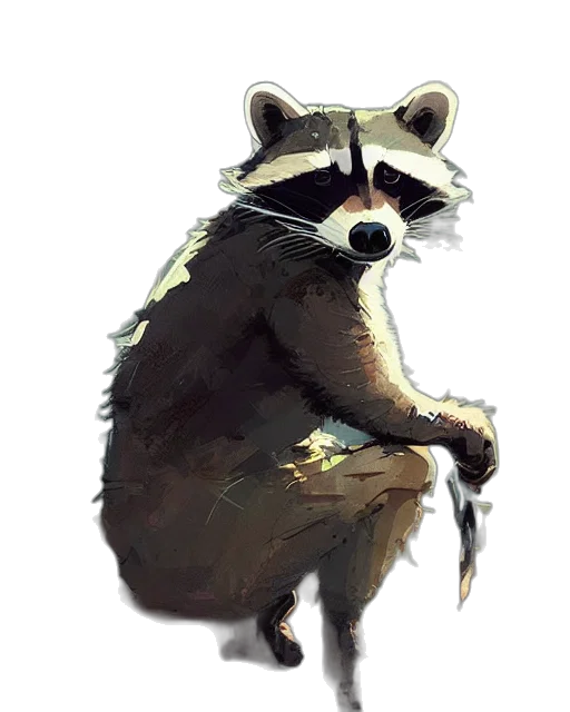 animal, creature, staff, weapon transparent PNG cut-out