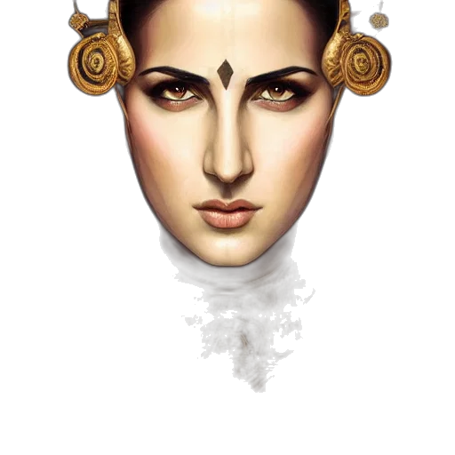 face, mask, jewelry, crown transparent PNG cut-out