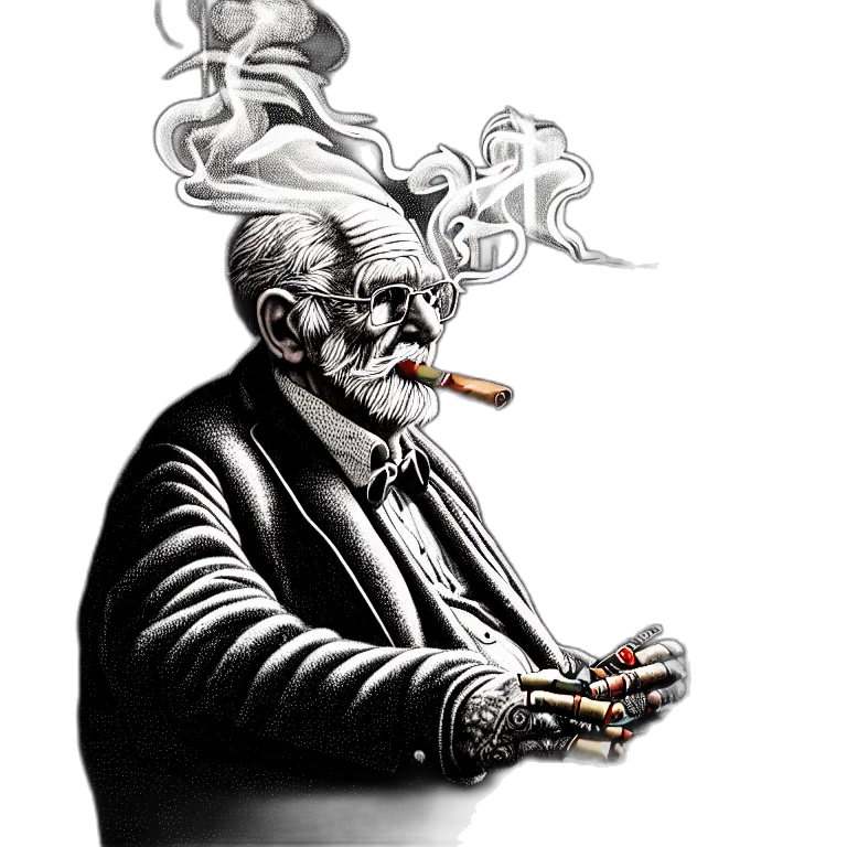 staff, face, concept art, comic book art, pencil sketch, fantasy art, fire, intricately transparent PNG cut-out