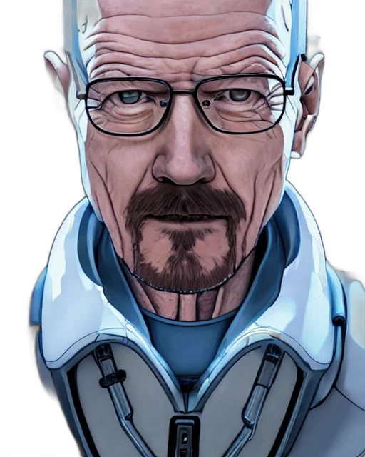 face, robot, comic book art, cartoon transparent PNG cut-out
