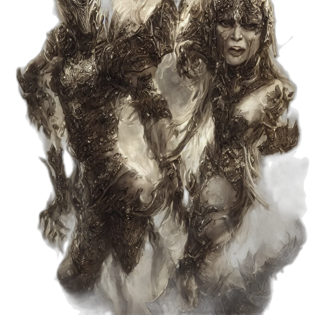 creature, dragon, hair, mask, fantasy art, concept art, comic book art, watercolor transparent PNG cut-out