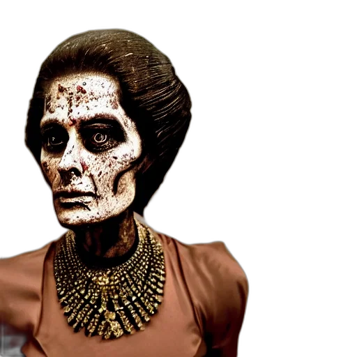jewelry, face, mask, 3d render transparent PNG cut-out