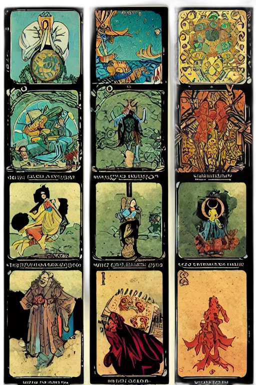 comic book art, concept art, fire, golden, dark, fool, tarot, satoshi transparent PNG cut-out