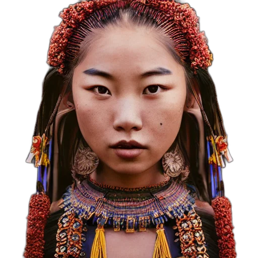 face, jewelry, crown, mask transparent PNG cut-out
