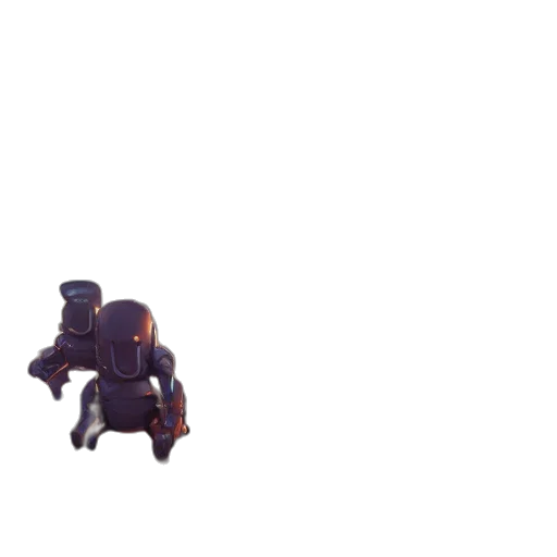 robot, weapon, creature, staff transparent PNG cut-out