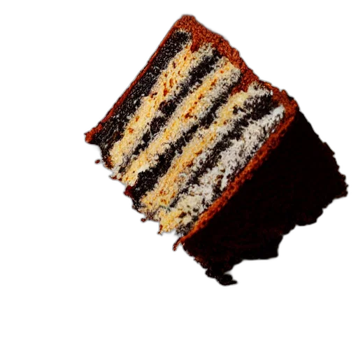 food, crown, hat, 3d render, photorealistic, pixel art, dark, monochrome transparent PNG cut-out