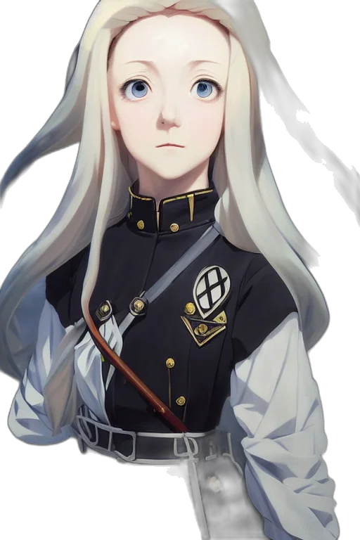 staff, jacket, face, crown transparent PNG cut-out