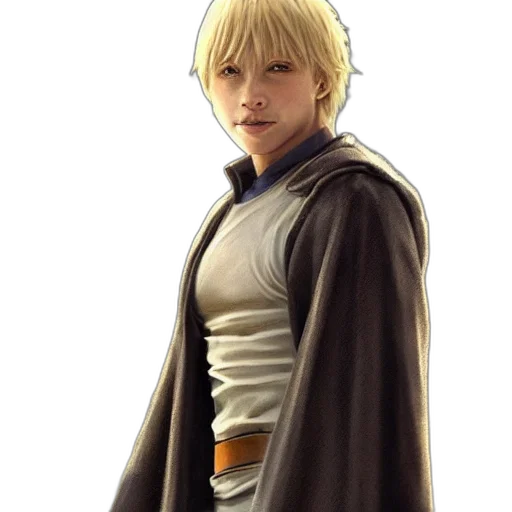 jacket, staff, concept art, photorealistic transparent PNG cut-out