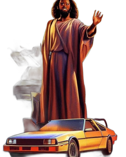 car, concept art, photorealistic, fantasy art, comic book art, vfx, movie, poster transparent PNG cut-out