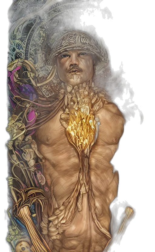 sword, staff, jewelry, creature transparent PNG cut-out