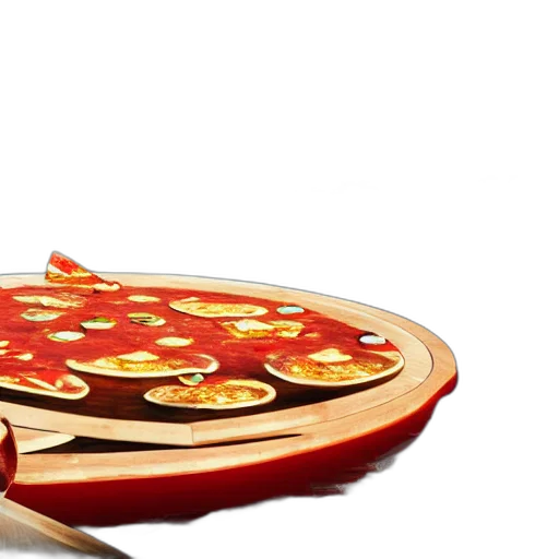 food, furniture, 3d render, photorealistic, concept art, pixel art, fire, boat transparent PNG cut-out