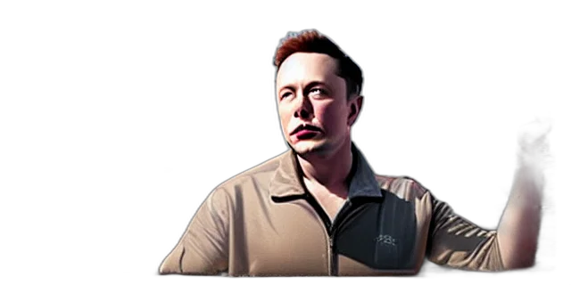 staff, face, robot, jacket, pixel art, concept art, cartoon, 3d render transparent PNG cut-out