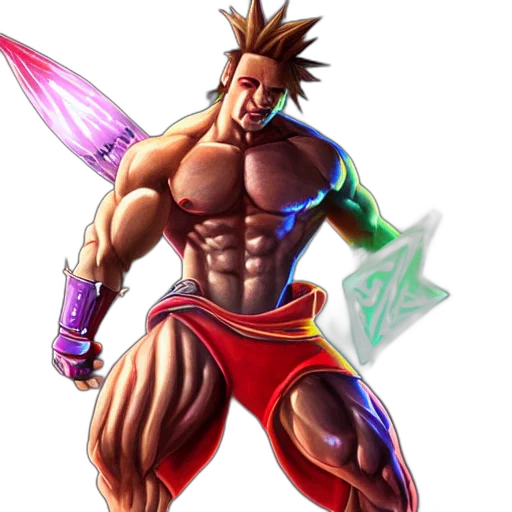sword, staff, weapon, concept art, fantasy art, pixel art, comic book art, neon transparent PNG cut-out