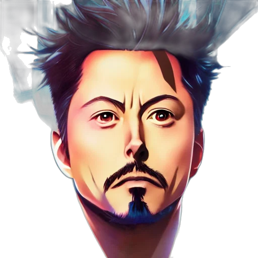 face, mask, staff, anime transparent PNG cut-out