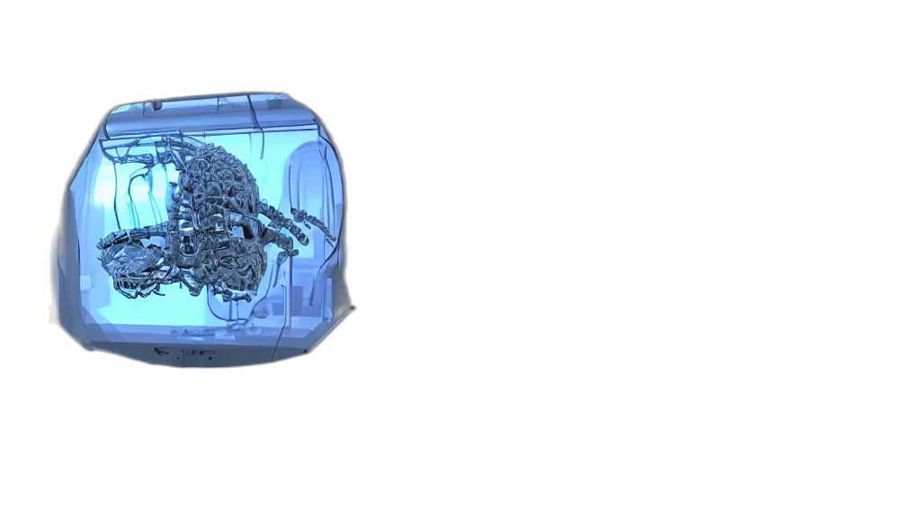 creature, robot, crown, animal transparent PNG cut-out